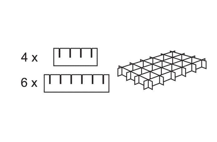 FEFCO 0934 (Wellpappe-Bauart-Skizze)