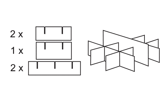 FEFCO 0935 (Wellpappe-Bauart-Skizze)