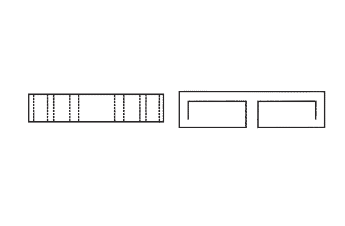 FEFCO 0940 (Wellpappe-Bauart-Skizze)