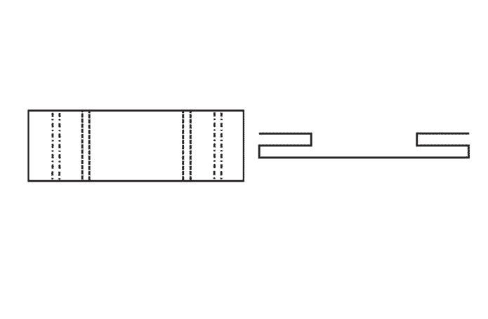 FEFCO 0950 (Wellpappe-Bauart-Skizze)