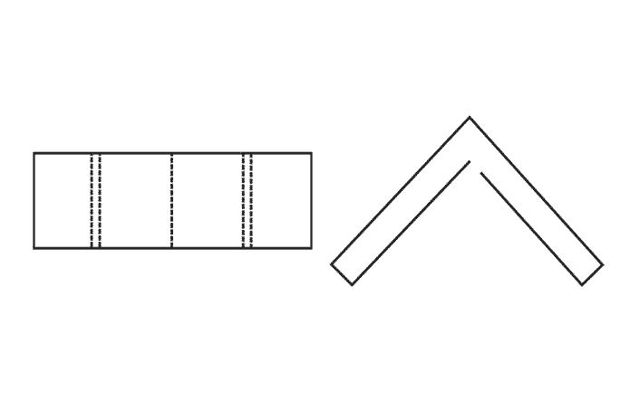FEFCO 0971 (Wellpappe-Bauart-Skizze)